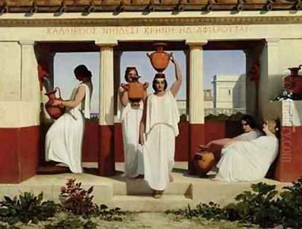 Greek Women at the Fountain, 1841 - view 1