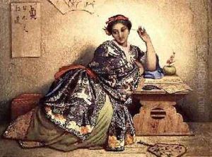 A Chinese Girl, c.1841-49 by Dominique Louis Papety