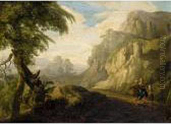The Flight Into Eygpt - view 1