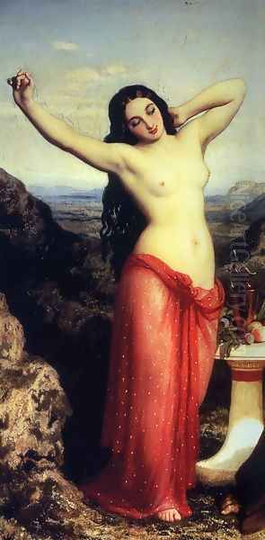 The Temptation of St Hilarion - view 1