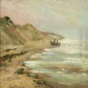 Dinghy By The Coast