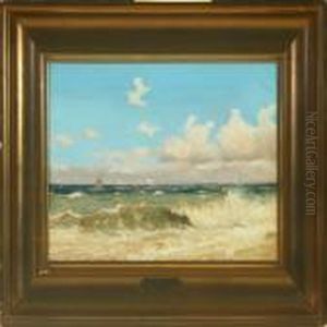 Sailing Ships Along Thecoast Of Skagen