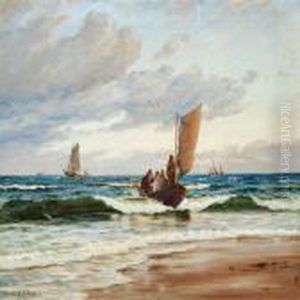 Fishing Boat On The Beach