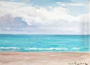 Seascape. Signed Carl Locher by Carl Locher