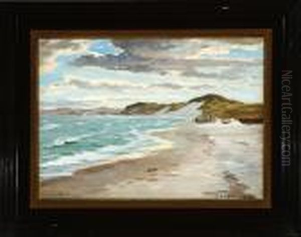 Sunset At Skagen Beach, Denmark - view 1