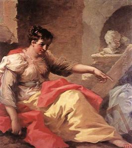 Allegory of Sculpture c. 1730 by Giovanni Antonio Pellegrini