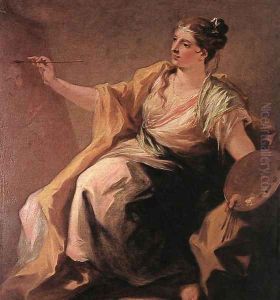 Allegory of Painting c. 1730 by Giovanni Antonio Pellegrini