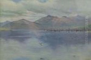 Tromso Fjord by George Edward Lodge