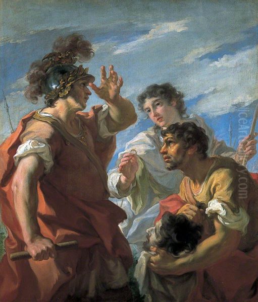 Caesar Before Alexandria - view 1