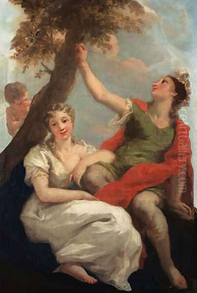 Angelica and Medoro - view 1
