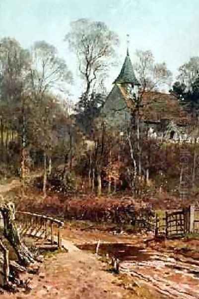 Round My House Pyrford Church, 1880-86 - view 1