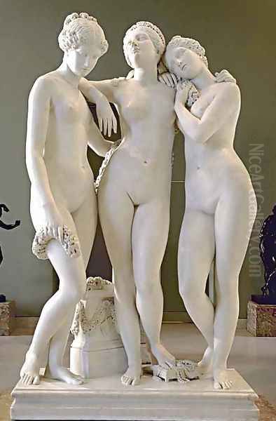 Les Trois Graces (The Three Graces) by James Pradier