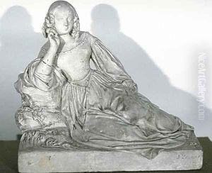 La Poétesse Louise Colet (1810-1876) by James Pradier