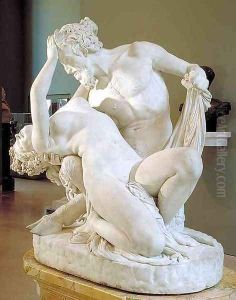 Satyr and Bacchante by James Pradier