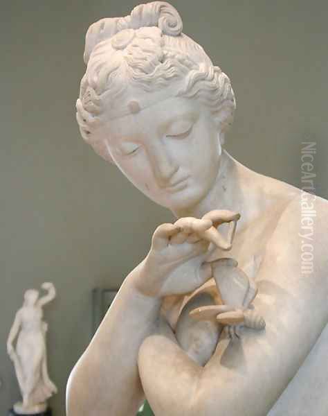 Psyche [detail #5] (Psyche) by James Pradier