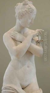 Psyche [detail #6] (Psyche) by James Pradier
