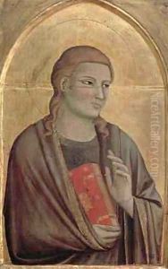 St. John the Evangelist by Buonaguida Pacino di