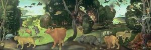 The Forest Fire by Cosimo Piero di