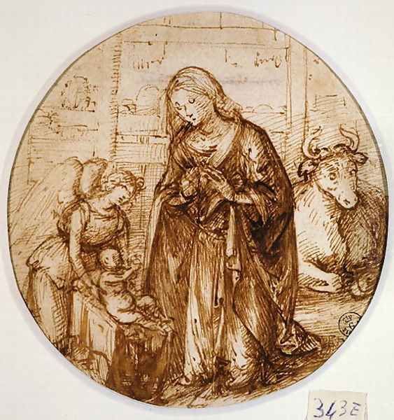 The Adoration of the Child - view 1