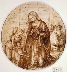 The Adoration of the Child by Cosimo Piero di