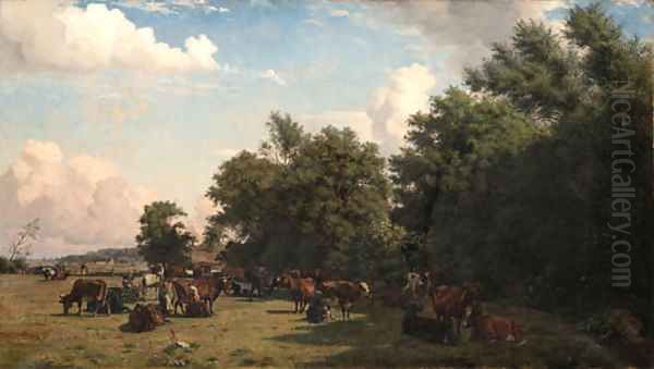 A cattle farm - view 1