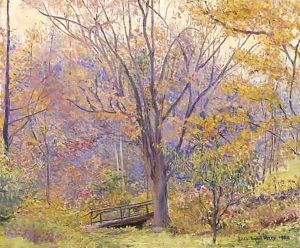 The Footbridge by Lilla Calbot Perry