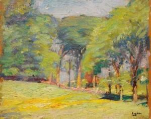 Lot Of Five Landscapes by Robert Henry Logan