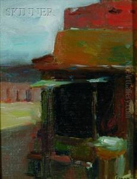 Adobe Building, Side View - view 1