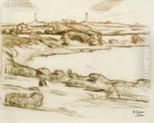 Two Coastal Views by Robert Henry Logan