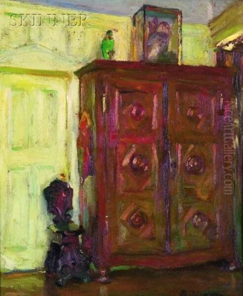 Room Interior With Armoire - view 1