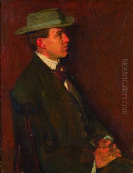 Gentleman In Profile - view 1