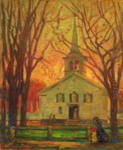 Church With Figures