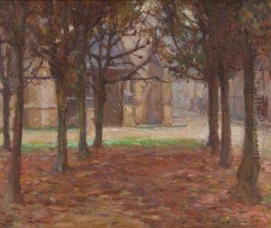 Paris In The Fall by Robert Henry Logan