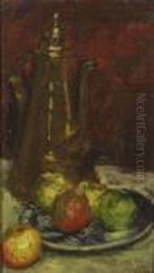 Still Life With Coffeepot And Fruit Still Life With Coffeepot And Fruit