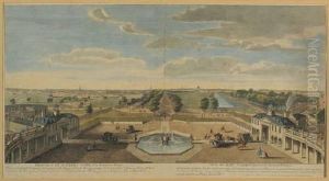 Rigaud (jacques) Prospect Of St James Park From Buckingham House by Robert Henry Logan