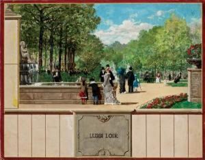 Dans Le Parc by Luigi Loir