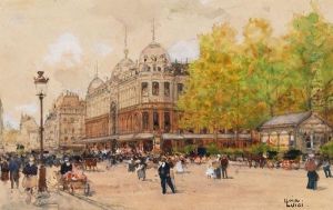 La Rue De Sevres Avec Le Bon Marche A Paris