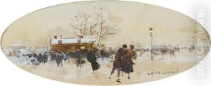 Les Patineurs Au Bois De Boulogne