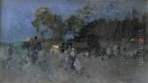 City Scene by Luigi Loir