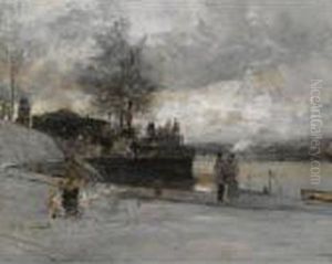 Quai Au Bord De La Seine
