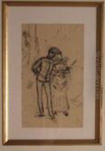 L'elegante Et Le Soldat by Luigi Loir