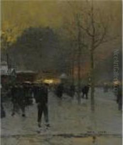 Place Des Ternes, Paris by Luigi Loir