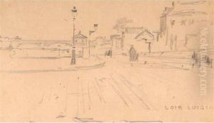 Quais De Seine A Paris by Luigi Loir