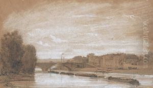 Paris, Bords De Seine by Luigi Loir
