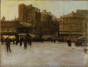La Place Du Delta, Paris by Luigi Loir