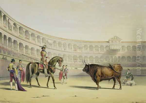 Picador Challenging the Bull, 1865 - view 1