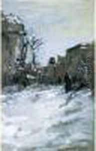 Rue Enneigee by Luigi Loir
