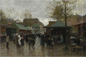 Le Marche Aux Puces by Luigi Loir