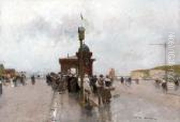 On The Quai In Le Havre - view 1