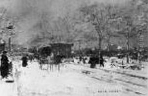 Paris Sous La Neige